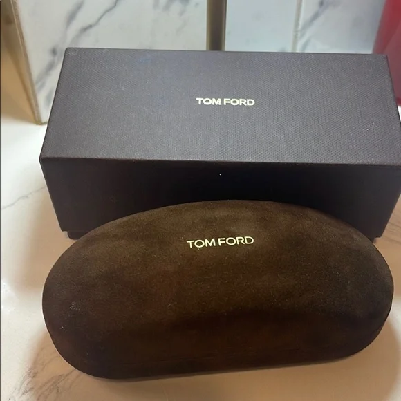Tom Ford Brown Eyewear Case - Picture 1 of 7